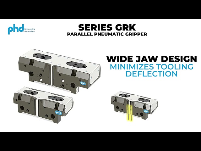 Reliable Part Handling with PHD Grippers