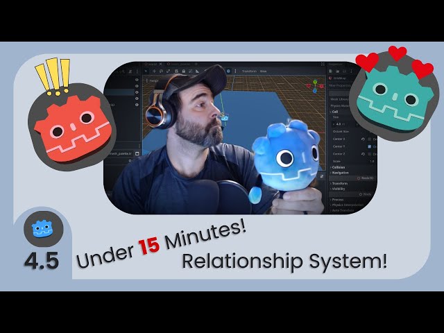 Godot 4.5: Build an NPC Relationship System (Under 15 Mins)