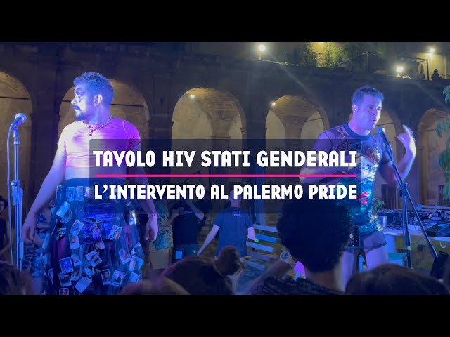 Stati Genderali: intervento del tavolo HIV al Palermo Pride
