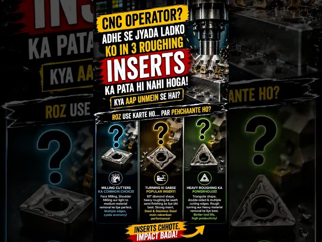 Top 3 Roughing Inserts