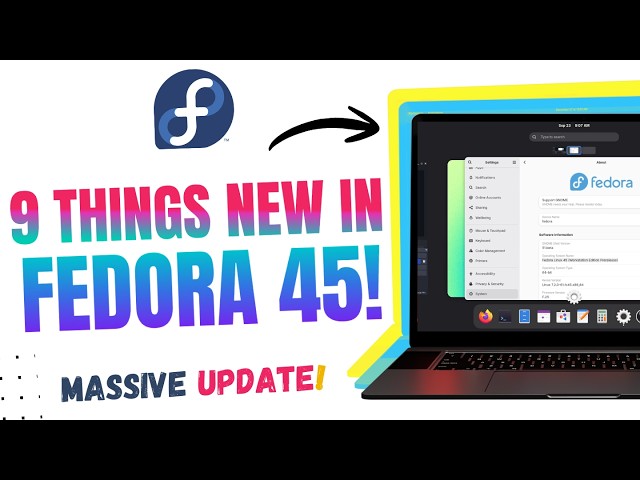 Fedora 45 FIRST LOOK: This Release Is Surprisingly Different! [BIG Feature Missing]