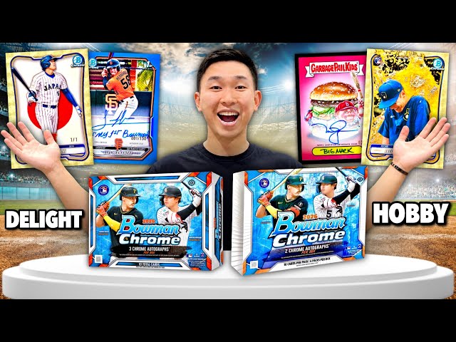 2026 BOWMAN CHROME BASEBALL has arrived with the BIGGEST PROSPECTS & CHASES! 😱🔥 Hobby/Delight Review