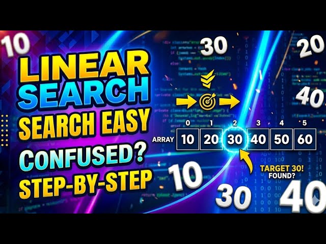 Linear Search in Tamil | Easy Explanation with Example 🔍#learnwithrd#linearsearch#daa#dsa#subscribe