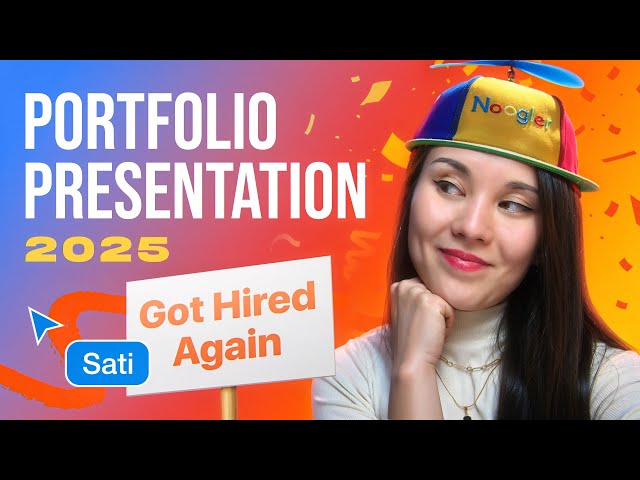My Exact UX Portfolio Presentation | Hired at Google, Final Rounds at Meta (Again in 2025!) 🚀