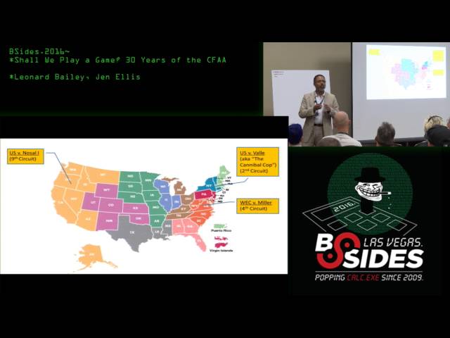 Shall We Play a Game? 30 Years of the CFAA - Leonard Bailey, Jen Ellis