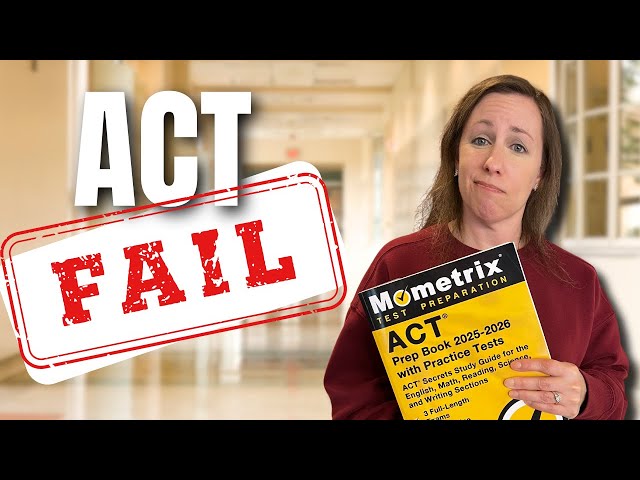 Don't Make The ACT Mistake We Made