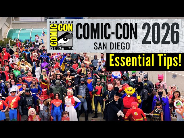San Diego Comic-Con Guide 2026: Must-Know Tips for First-Timers!