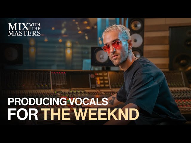 Producing The Weeknd's vocals with Illangelo