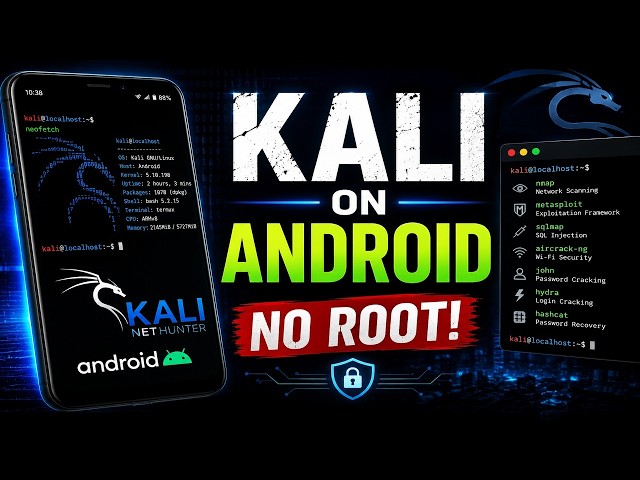 How to Install Kali Linux on Android Without Root | NetHunter Rootless