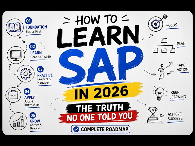 Stop Googling "How to Learn SAP" — Watch This Instead (Complete SAP Roadmap 2026) | upskeeling