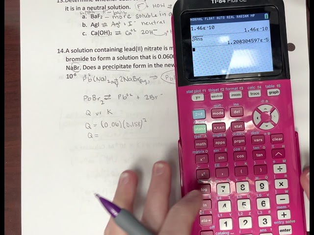 Aqueous Ionic Equilibria Practice #14