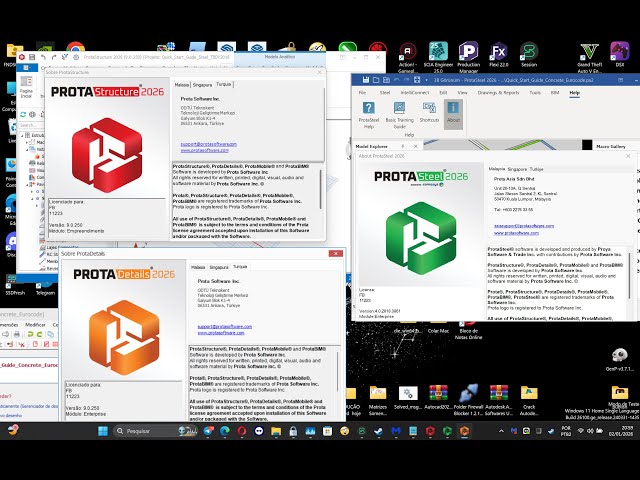 ProtaStructure Suite Enterprise 2026 With ProtaSteel  Lifetime