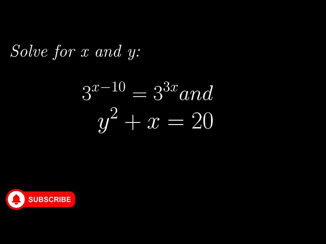 Most Students Get This System Wrong! (Solve for x & y)