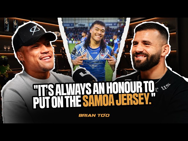 Brian To’o | Game Day Meal | Panthers 2025 Season | Playing for Samoa | Jarome Luai Relationship