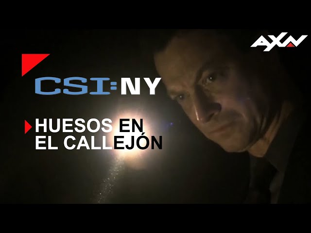CSI NY 1x03: Huesos en el CALLEJÓN | AXN Latinoamérica