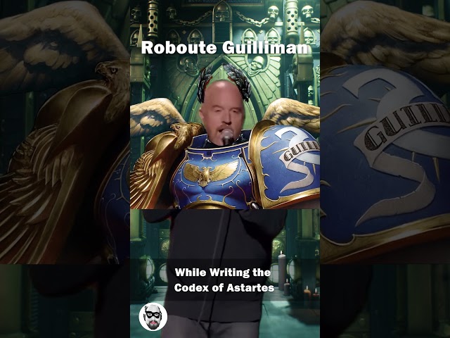 Roboute Guilliman While Writing the Codex of Astartes #warhammer #warhammer40k #gaming