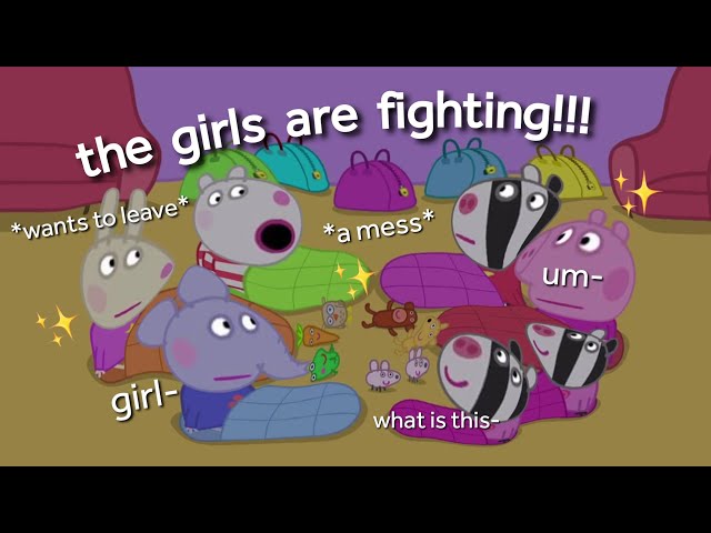 i edited three more episodes of peppa pig because y'all asked me to 🐷
