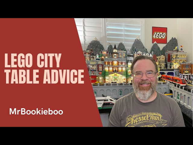 LEGO City Tables - building a solid foundation for your layout