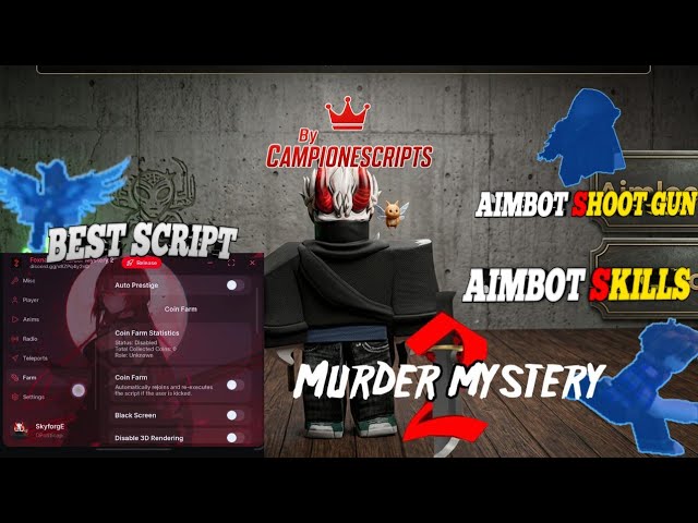 SCRIPT BESTIAL PARA MURDER MYSTERY 2 | INSTANTS KILL | AIMBOT | KILL AURA | ALL ESP | FARM COINS RLX