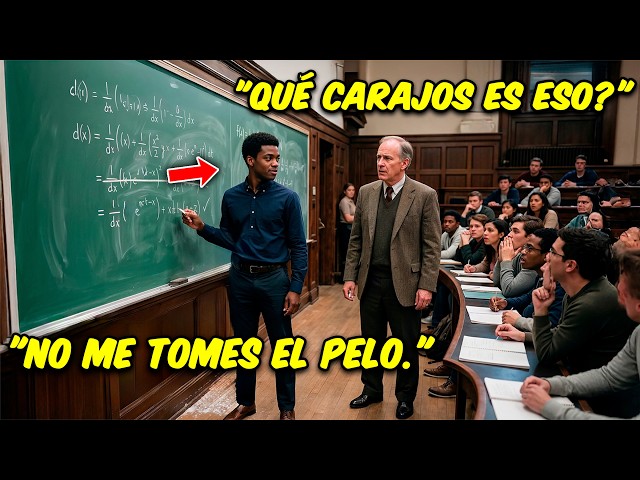Profesor Puso A Prueba A Alumno Negro Con Ecuación Errónea, ¡Lo Que Pasó Sorprendió A Todos!
