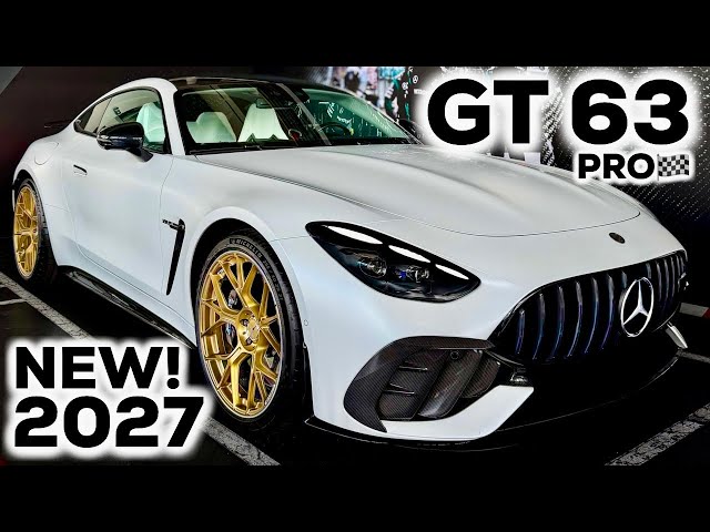 911 Turbo KILLER? NEW 2027 Mercedes-AMG GT 63 PRO!