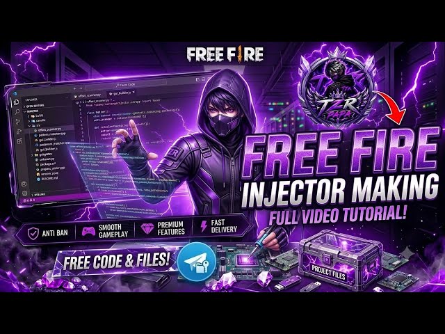 🔥 How to Make Free Fire Injector | Step by Step Full Tutorial 2026 🔥