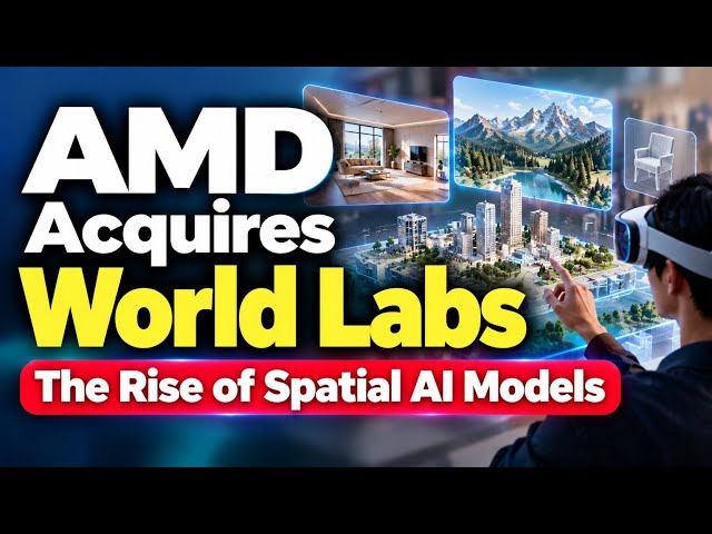AMD Acquires World Labs | The Rise of Spatial AI Models | Uplatz