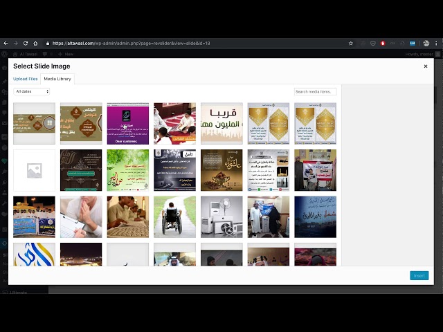 How to add slider revolution background.