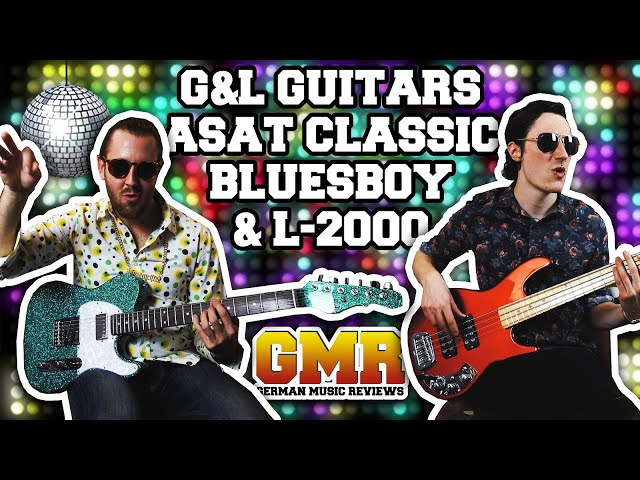 G&L ASAT Classic Bluesboy & CLF Research L-2000 Review - Studio Quality