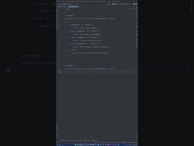 PHP 8: Match VS If/Else/Elseif