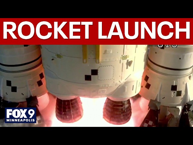 Artemis II launches mission to the moon [ROCKET LAUNCH VIDEO]