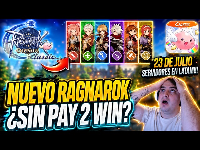 ¡POR FIN! RAGNAROK SIN PAY TO WIN LLEGA A LATAM | Ragnarok Origin Classic