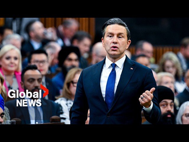 Poilievre admonished in question period for implying absent Carney could be present