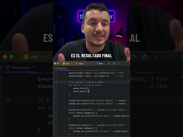 ¿Cúal es la diferencia entre queue y stack en Java? #java #programacion #dev #stack #queue