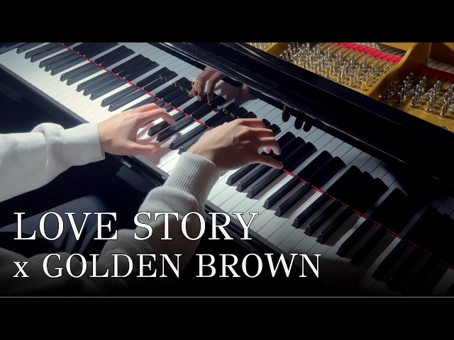 Love Story x Golden Brown (Piano Cover)