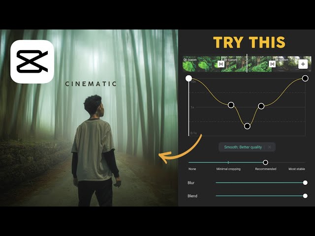 Tutorial Cinematic Smooth Speed Ramping di CapCut