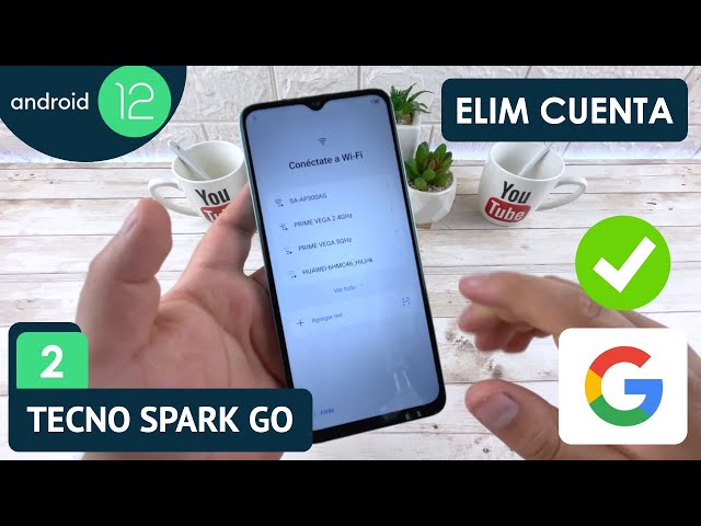 Eliminar Cuenta de Google Tecno Spark Go 2023 | Android 12 | Actualizado