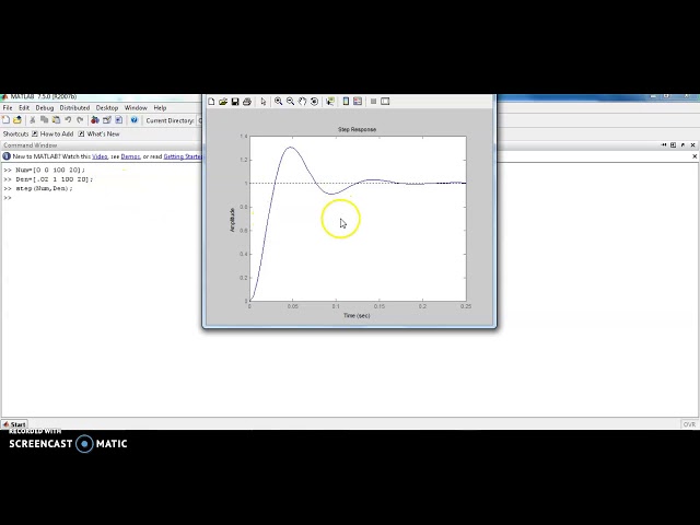 Matlab P, PI, PID Controller