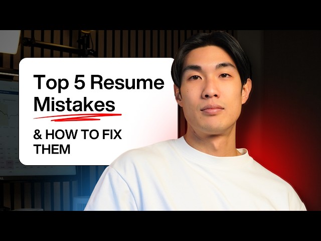 Top 5 Data Analyst Resume Mistakes to Avoid (How to Write a Resume that Lands Jobs)