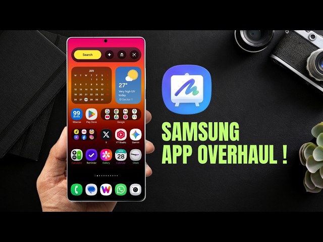 Samsung's New AI STUDIO App is Awesome !