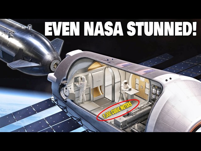 SpaceX Starship Is Launching BIGGER Space Station after NASA ISS Destroyed...