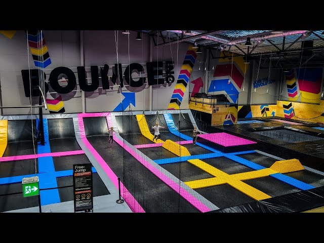 Trampoline Park Fun for Kids at Bounce