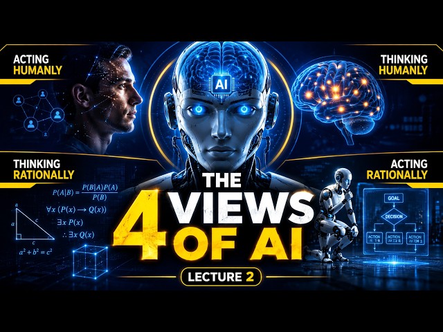 Lecture 2 — The Four Views of AI