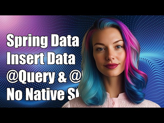 spring-data-jpa to insert using @Query & @Modifying without using nativeQuery or save() or saveA...