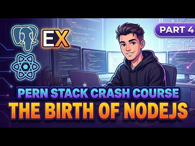 The Birth of NodeJS | Part 4 | PERN Stack University Dashboard Tutorial | Pern Course | Crack Trifac