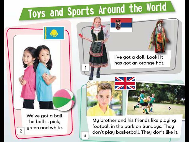 Top Stars 3 Module 5 - Toys and Sports Around the World