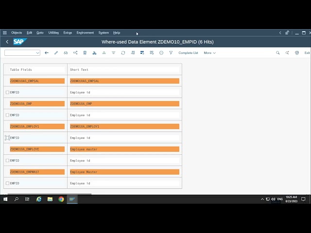 C9. Table Maintenance Generator TMG and Transaction codes