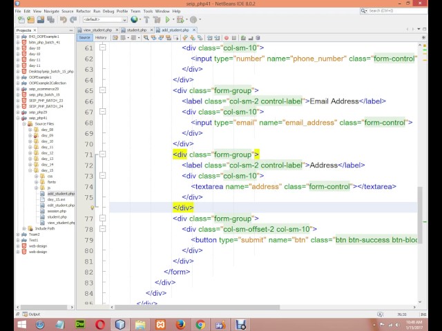 PHP Bangla Video Tutorial | BASIS BITM | Batch-41 (Class-16)