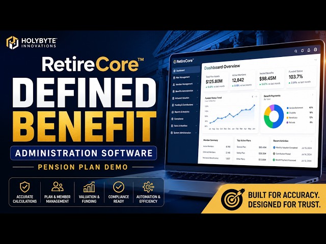 RetireCore™ Defined Benefit Administration Software | Pension Plan Demo