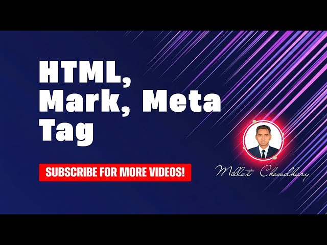 html, mark tag, meta tag, html full course, html css, html course, html tutorial